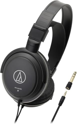 Audio-Technica ATH-AVC200 SonicPro Over-Ear Closed-Back Dynamic Headphones Black