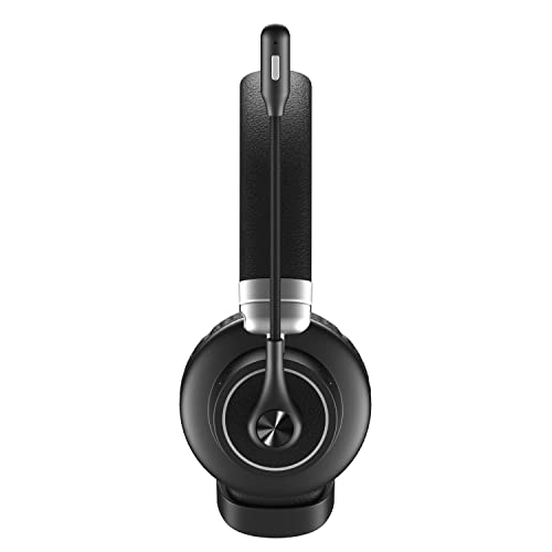 BT4500 Trucker Bluetooth Headset, Noise Cancelling Microphone | Bluetooth 5.0 Wireless Headset, Adjustable Headband Multi Device Pairing, 30 Hour Talk Time for Drivers, Work - color: BT4500