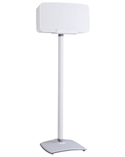 Sanus Wireless Speaker Stand for Sonos Five and Sonos Play:5 - Audio Enhancing Design for Vertical & Horizontal Audio with Built-in Cable Management & Premium Alloy Materials - OSS52 (White) - color: White