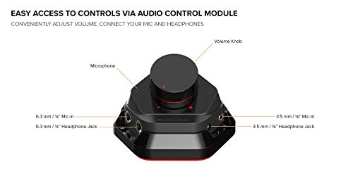 Creative Sound Blaster AE-7 Hi-Res PCIe Gaming Sound Card and ACM | Hi-res, PCIe DAC, Headphone Amp, Xamp, Audio Control Module, Hi-Res Audio, Sound Card