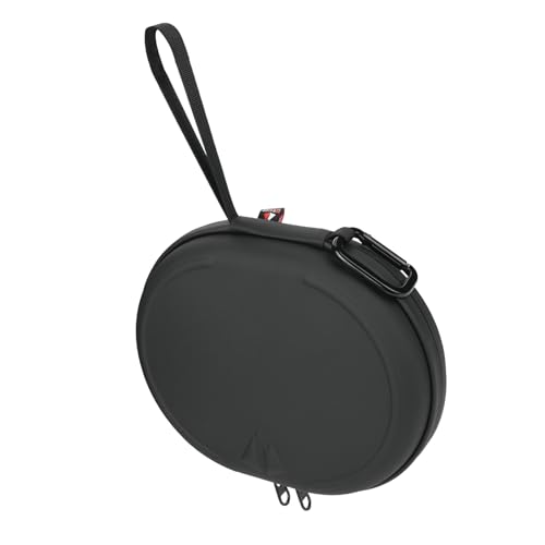 Hard Shell Carrying Case for Small Middle Over Ear Headphones with Removable Memory Foam and Waterproof Zippers