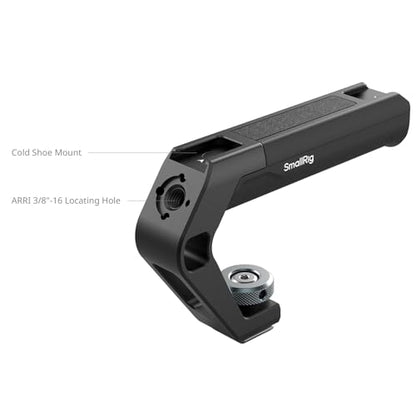 SmallRig Microphone Shock Mount with Cold Shoe+Lightweight Cold Shoe Top Handle