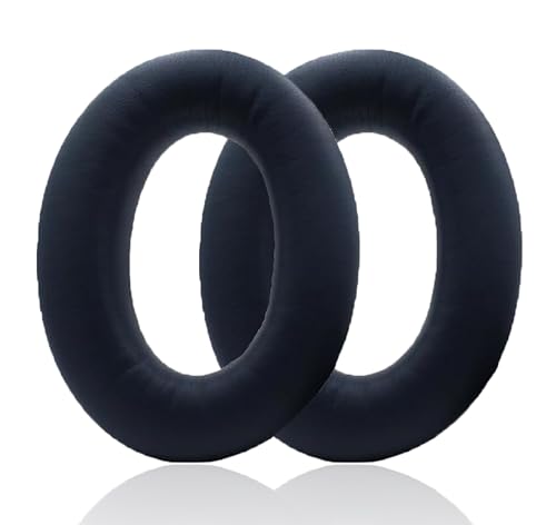 QC45 Replacement Ear Pads are Compatible with Bose QuietComfort 45 (QC45)/QuietComfort SE (QC SE) Headphones. Akkiv Earpads Cushions with Protein Leather and Memory Foam (Deep Sea Blue) - color: Deep Sea Blue
