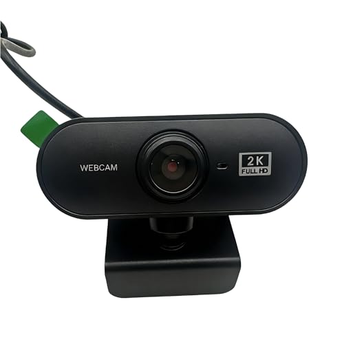 USB HD 1080P Video Webcam and Wide Angle Camera with Built-in Microphone and Rotatable Tripod,for Laptop Computer or Desktop PC,Great for Live Streaming.Calls.Video Conferencing(Black)
