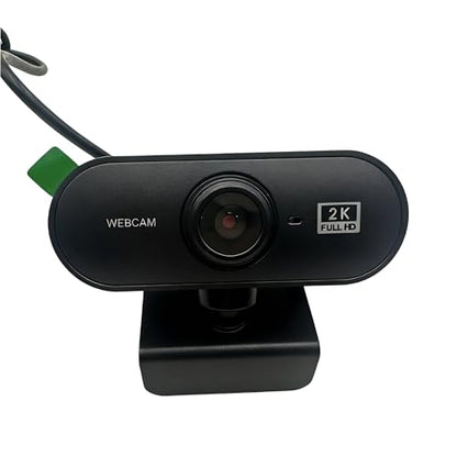 USB HD 1080P Video Webcam and Wide Angle Camera with Built-in Microphone and Rotatable Tripod,for Laptop Computer or Desktop PC,Great for Live Streaming.Calls.Video Conferencing(Black)