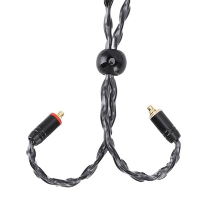 Cuifati 4.4mm Balanced MMCX Cable, Anti Tangling 4.4mm Balanced Male to MMCX Earphone Cable for Replacement