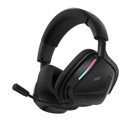 Corsair Void v2 Wireless Bluetooth PC PS5 Switch Gaming Headset – Black - color: Black