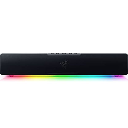 Razer Leviathan V2 X, PC Soundbar with Full-Range Drivers, Black | Compact Design, Chroma RGB, USB-C, Bluetooth 5.0, for PC, Laptop, Smartphones, Tablets & Nintendo Switch - color: Black, size: V2 X
