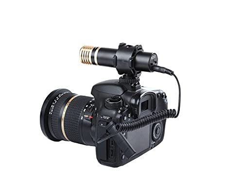 Movo VXR200 HD Stereo XY Condenser Mini Capsule Microphone for Sony, Nikon, and Canon DSLR Video Cameras
