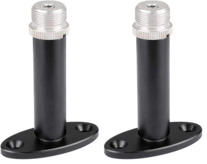 CAMVATE Wall Mount Bracket With 5/8"-27 Male Screw for Mic Microphone Mount (Pack of 2) - size: 5 x 6.5 x 2.2 cm (Pack of 2)