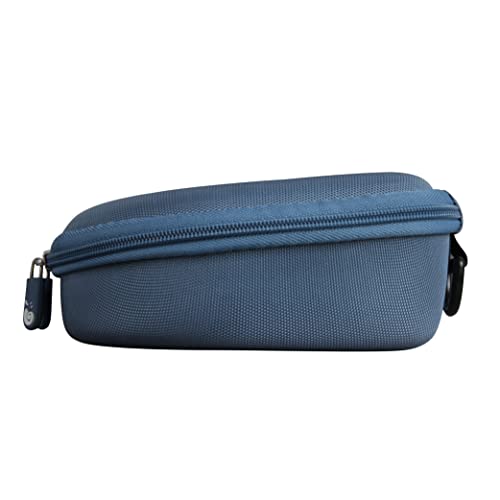 Hermitshell Hard Case for AfterShokz Trekz Air/AfterShokz Aeropex/Titanium Mini/Shokz OpenRun Pro Open Ear Wireless Bone Conduction Headphones AS650 / AS800 (Blue)(Only Case) - color: Blue