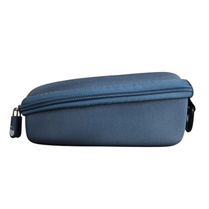 Hermitshell Hard Case for AfterShokz Trekz Air/AfterShokz Aeropex/Titanium Mini/Shokz OpenRun Pro Open Ear Wireless Bone Conduction Headphones AS650 / AS800 (Blue)(Only Case) - color: Blue