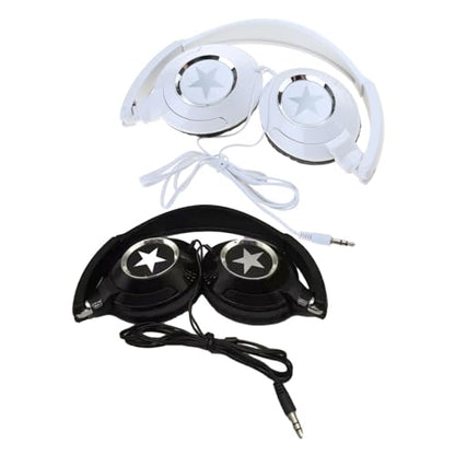Wire Over Ear Headphones Studio Monitor & Mixing Stereos Headsets with 47inch Cable 3.5mm Plug for Mobile Isolation Headphones for Work