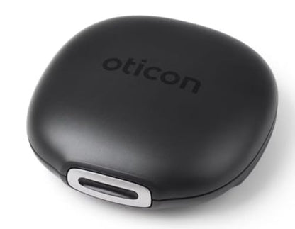 Oticon Hearing Aid Case – Durable Protective Storage Box for Hearing Aids and Accessories