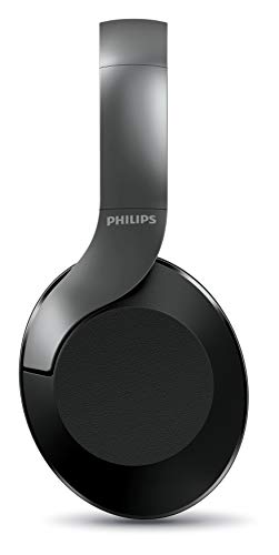 Philips PH805 Active Noise Canceling (ANC) Over Ear Wireless Bluetooth Performance Headphones w/ Hi-Res Audio, Comfort Fit and 30 hours of playtime (TAPH805BK) - style: ANC | 30 hrs batt