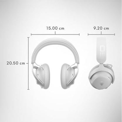 Alienware Pro Wireless Gaming Headset, ANC | 2.4GHz Connection, 50mm Drivers, Hi-Res Audio, Lunar Light, Gaming Ready - color: Lunar Light
