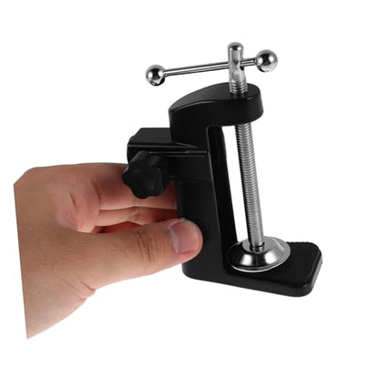 Adjustable Microphone Desk Mount Clamp with Aluminum Alloy Base