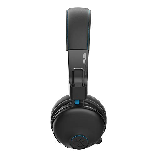 JLab Play Gaming Wireless Headset with Retractable Boom mic, AUX Cord, Console Compatible, Black