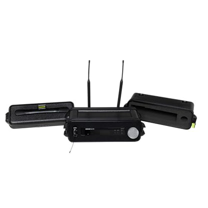 Shure by Gator Solution Series Molded ATA Case for a Single Wireless Mic System; (SH-WSYS-CASE) - size: Hardshell Case, style: Single Wireless System