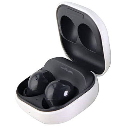 SAMSUNG Galaxy Buds2 True Wireless Earbuds Noise Cancelling Ambient Sound Bluetooth Lightweight Comfort Fit Touch Control, International Version (Graphite) (Renewed)