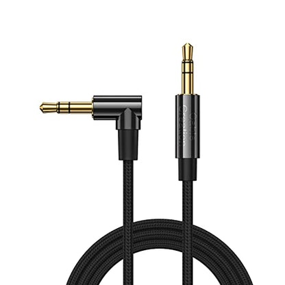 CableCreation 3.5mm Audio Cable 3FT/0.9M, 3.5mm Auxiliary Jack HiFi Cable - color: Black, size: 3 Feet