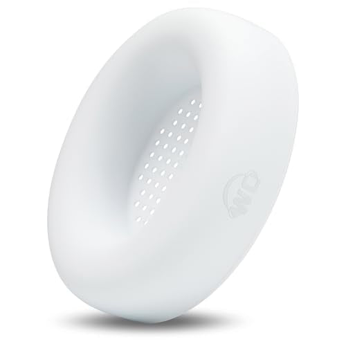 WC SweatZ Studio Pro - Patented Silicone Earpad Covers for Beats Studio Pro | Made by Wicked Cushions | Sweatproof & Easily Washable | White - color: White