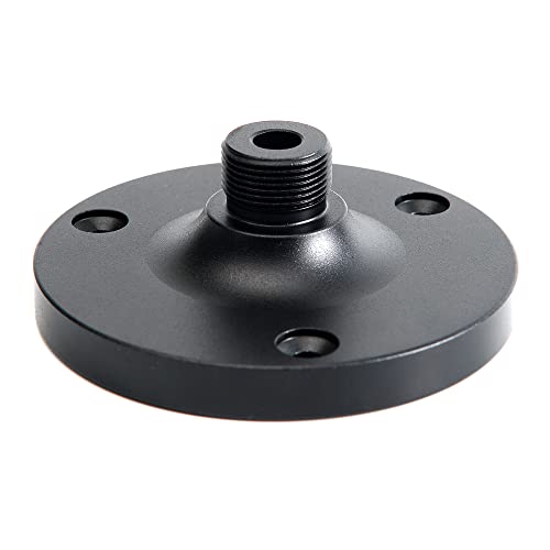 1set Microphone Podium Mount,Podium Microphone Holder,Desktop&Tabletop Microphone Stand, 5/8 Male with a adapter Ideal for Various Mounting Devices&Black - color: Black, size: Mic Stand with adapter
