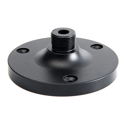 1set Microphone Podium Mount,Podium Microphone Holder,Desktop&Tabletop Microphone Stand, 5/8 Male with a adapter Ideal for Various Mounting Devices&Black - color: Black, size: Mic Stand with adapter