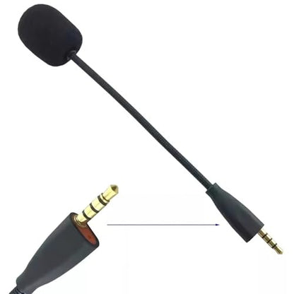MMX 200 Mic Boom Replacement, Replaceable 3.5mm Game Microphone Boom for Beyerdynamic MMX 100 150 200 MMX100 MMX150 MMX200 Headsets