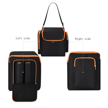 Carrying Case for JBL PartyBox Encore Essential, Travel Bag with Strap | Protective travel bag for JBL PartyBox Encore Essential. Padded polyester, pockets for mics & accessories. shoulder strap.