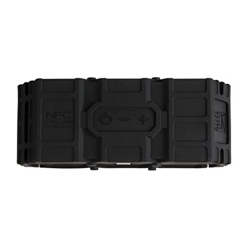 Altec Lansing LifeJacket - Waterproof Bluetooth Speaker, Wireless & Portable Speaker for Travel & Outdoor Use, 30 Hour Playtime & 50 Foot Range, Black - color: Black