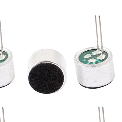 uxcell Electret Mic 9x7mm, 52dB, PCB Pins, 8Pcs, for MP3/MP4
