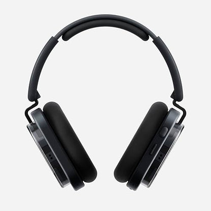 Nothing Headphone (1) Hybrid Active Noise Cancelling Headphones, Wireless Over-Ear Headphones with 6 Mics, 80Hrs Playtime, Hi-Res Audio, KEF-Tuned, Spatial Sound, Comfort Fit & Fast Charging Black - color: Black