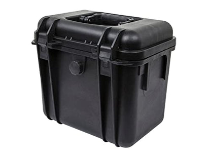 Monoprice Weatherproof/Shockproof Hard Case - Black IP67 Level dust and Water Protection up to 1 Meter Depth with Customizable Foam, 11" x 8" x 10", 9.9 Liter - color: Black, size: 9.9 Liter, style: Case