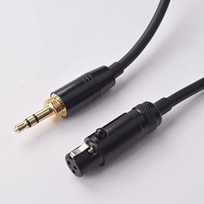 K240 Cable, Coiled AUX Cord Compatible with AKG K240 K240S K240 MKII - Q701 K702 K712 K141 K171 K181 K271 K271S K371 K241 K175 K275 K712 PRO K553 MKII M220 Headphone with 6.35mm Adapter