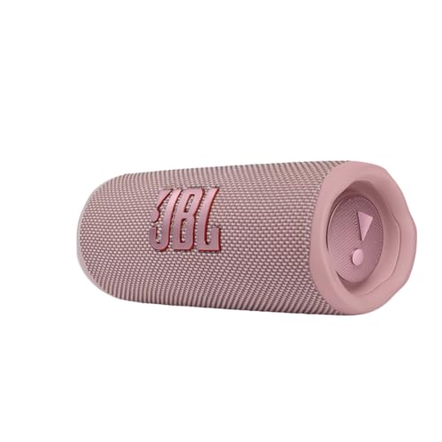 JBL Flip 6, Pink - Waterproof, Portable & Durable Bluetooth Speaker - Up to 12 Hours of Wireless Streaming - Includes Noise-Canceling Speakerphone, Voice Assistant Connect+ - color: Pink