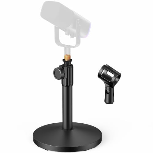 InnoGear 2 Set Desktop Microphone Stand Mic Stand Desk Mount for Fifine