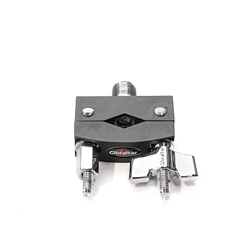 Gibraltar Hinged Microphone Clamp with Integrated Gooseneck Thread Mount, Compatible with 1/2 to 1-1/2 Inch Diameter Tubes, Durable Touring-Grade Construction, Drum Rack and Stand Attachment, (SC-DMM) - style: SC-DMM