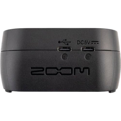 Zoom PodTrak P2 Two-Host Podcast Bundle with 2X Zoom Zum-2 USB Supercardioid Condenser Mics, ZHP-2 Headphones, and TPS-4 Tripods — Dual-Mic Recorder for Two-Host Podcasting, Interviews, Co-Hosting