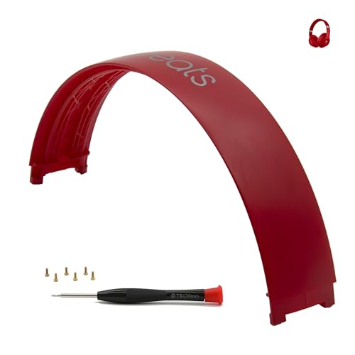 Studio 3 Headband Replacement -Top Headband Accessories, as Same The OEM Compatible with Studio 3 Wireless(A1914) & Studio 2 Wired/Wireless (B0500/B0501) Headphones (Studio 3-Red) - color: Studio 3-Red