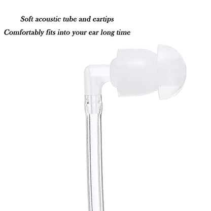 Acoustic Earpiece Tube Police FBI Surveillance Kit for Law Enforcement,Fake Security Ear Piece Surveillance Earpiece Tube - color: 2 packs