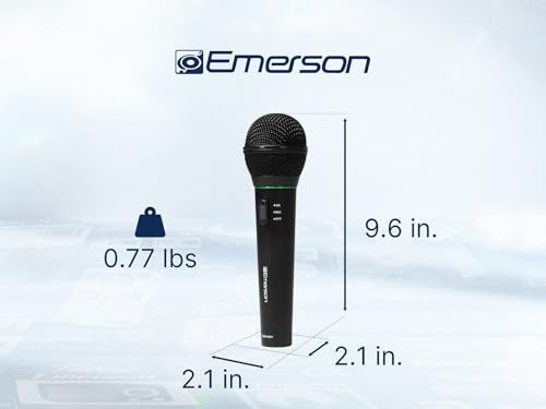 Emerson EAM-9001 Wireless Microphone System with Handheld Mic