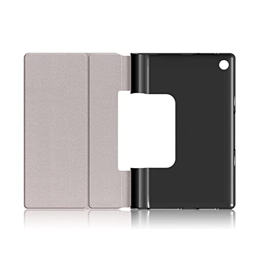 Case for Lenovo Yoga Pad Pro 13 Inch YT-K606/YT-K606F Tablet 2021 PU Leather Lightweight Shell Shockproof Protective Cover - color: Burgundy