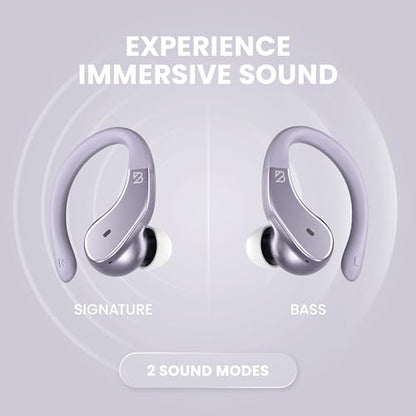 Back Bay Audio Runner Wireless Earbuds for Running, Wrap Around Earbuds - color: Lavender
