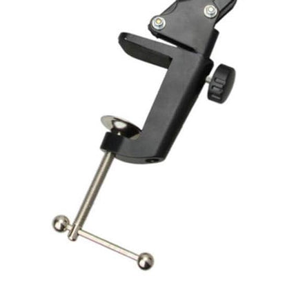 Microphone Mounting Bracket Desk Mic Arm Microphone Stand with Desk Mount Mic Suspension Boom for Live Streaming, Gaming, Podcasting, Radio