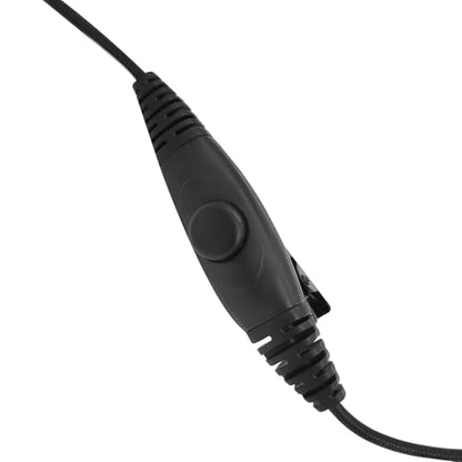 1 Pin Walkie Talkie Earmuff Headphone Boom Microphone 2.5mm Ptt Headset On The Ear One Side Earpiece for Motorola Single Jack Two Way Radios sl 300 TLK 100
