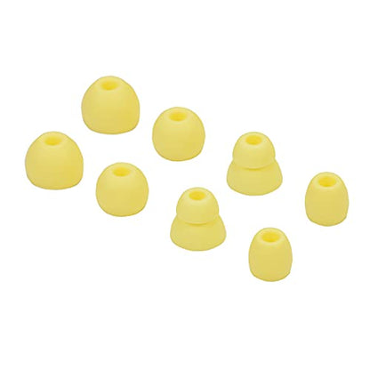 Replacement Eartips Silicone Earbuds Buds Set for Powerbeats Pro Beats Wireless Earphone Headphones,4 Pair (Yellow) - color: Yellow