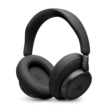 JBL Live 780NC - Noise Cancelling Headphones - Black | JBL Signature Sound with Hi-Res Audio wired and wireless, True Adaptive Noise Cancelling 20, real time calibration - color: Black