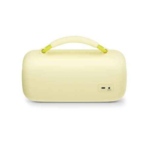 Bose SoundLink Max Bluetooth Speaker - Portable Wireless Party Speaker, IP67 Waterproof, Rope Handle, Up to 20 Hours of Playtime, USB-C, Built-in 3.5mm AUX Input, Citrus Yellow - Limited Edition Color - color: Citrus Yellow