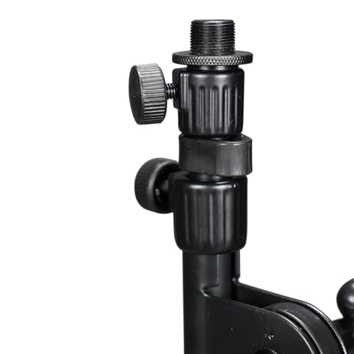 Gator Frameworks Rok-It Series Telescoping Tripod Mic Stand Adjustable with 32" to 62" Height and Extendable Boom Arm, Fully Collapsible for Convenient Travel (RI-MIC-1020) - style: Boom microphone stand with a telescoping boom arm